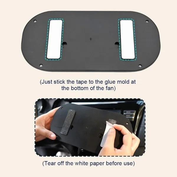 Car Fan Cooling Car Fan Dual Head Usb Car Fan 2 Speeds Adjustable for Auto Cooler Air Fan Car Accessories Fan for Car