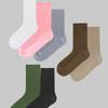 Bananasisters [5er-Set] Tägliche Basic Golji Socken Momo 19 Farben