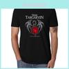 Fashionable Game Of Thrones Short Sleeve Men's Unisex Funny T-shirts Black Tops Tee For Casual Outings