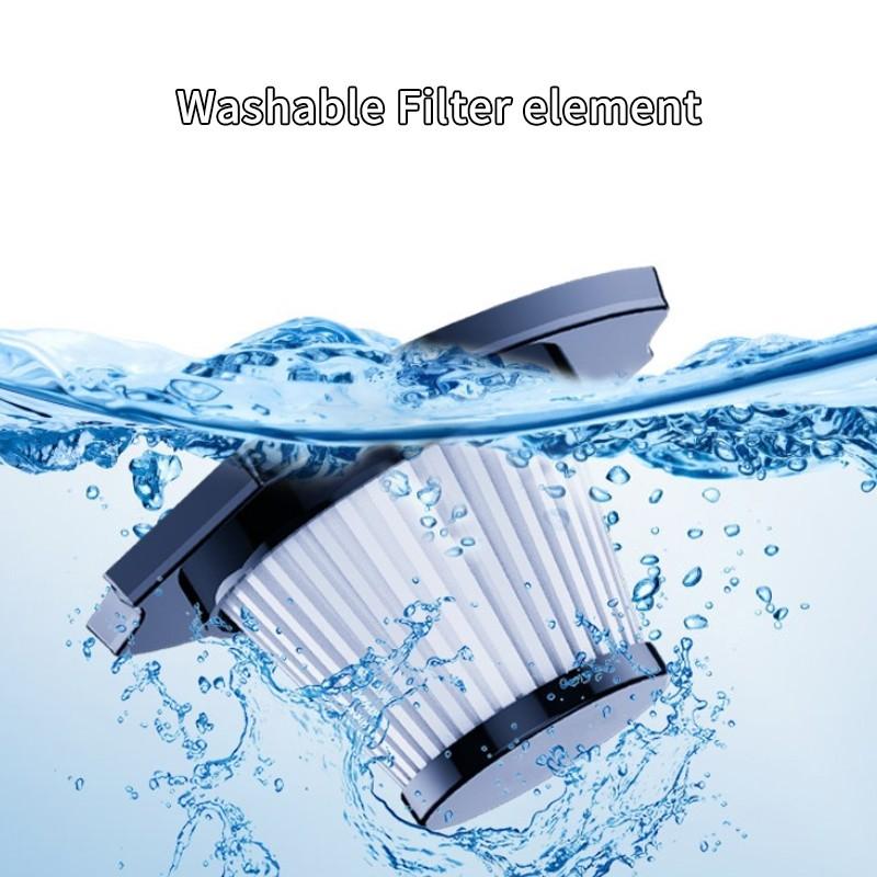 3000mAh Portable Wireless Car Vacuum Cleaner Handhold Powerful Car Cleaner Quick Chargeable High Suction Power Low Noise Auto Vacuum Cleaner