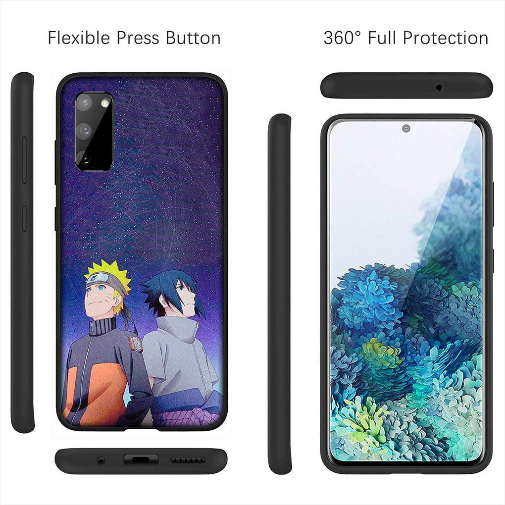 Hülle für iPhone 15 14 Xiaomi Redmi Note 13 12 11 Pro Max X 8 7 9 XR Samsung Galaxy S24 S23 9C OPPO A15 Huawei Cartoon Naruto Itachi Sasuke Handyhülle