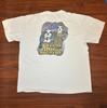 Big Dogs VTG 1997 NYBD Maglietta Bianca Taglia 2XL Respiro Congelato del Cane Made In USA