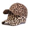 Cappellino da baseball regolabile con stampa leopardata unisex, cappellino da rapper di strada, cappellino da hip hop, cappellino snapback, cappellino da golf, cappello da camionista