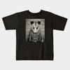 Boys Girls Soft Cotton Graphic Tees Opossum Breathable Daily School Wear Kids T-Shirts