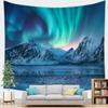 Beautiful Aurora Tapestry Wall Hanging Aurora Galaxy Stars Tapestry Wall Hanging Home Dormitory Decoration Tapestry