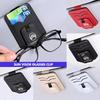Car Sun Visor Glasses Sunshade Storage Case Clip Card Holder For C5 C1 C2 C6 C4L DS3 DS4 DS5 C-Elysee Grand Berlingo
