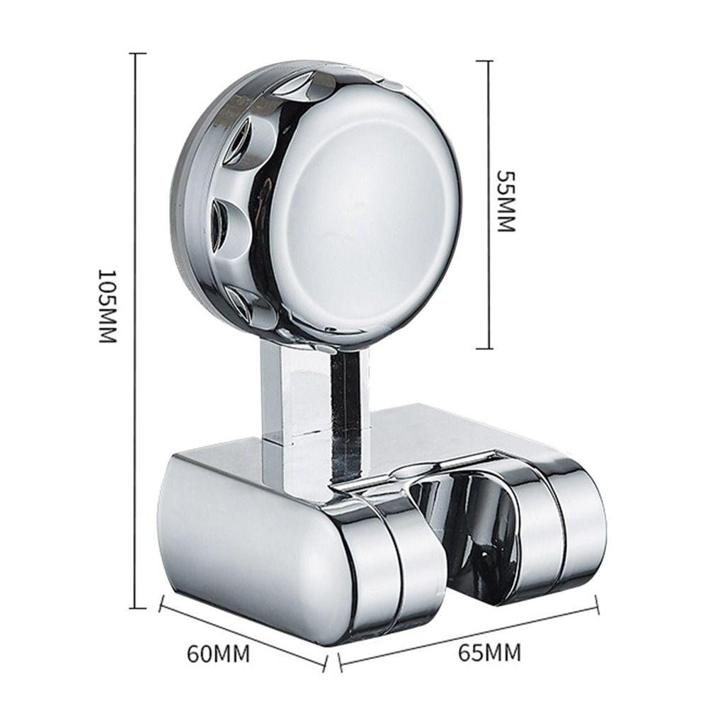 Suction Cup Showerhead Bracket Adjustable Sprayer Fixed Base Bathroom Accessories