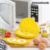 Omelette Cooker - - Microwave - BPA-free PP - Poached Egg Accessory - 21x12x5 Cm