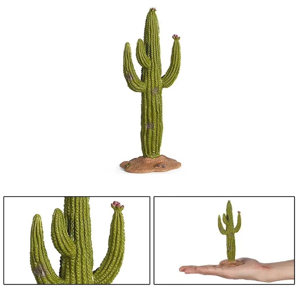 Plastic Artificial Cactus Models DIY Micro Landscape Miniature Fruit Tree Scene Model Sand Table Decoration Simulation Farm