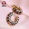 Round Clip Earrings For Women Fashion Flower Earrings Jewerly For Wedding Party Gifts
