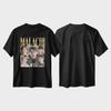 MALACHI Vintage Klassisches T-Shirt Grafik-T-Shirts Unisex Lässiger Komfort Baumwolle Vintage Rundhals Streetwear T-Shirts Kurzarm