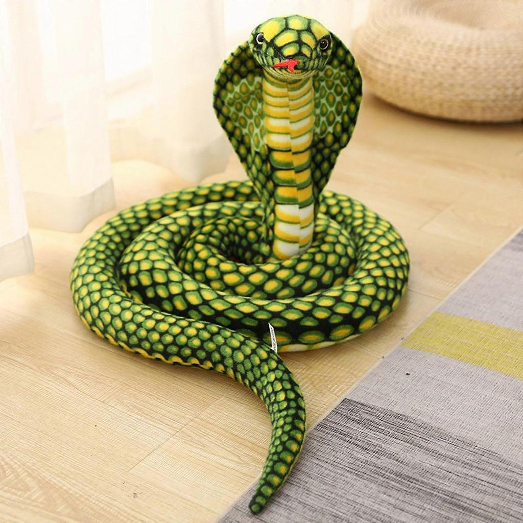 Giant Stuffed Snake Plush Toy 80cm, Soft Cuddly Pillow for Comfort, Sleep Aid, Gift for Kids & Adults