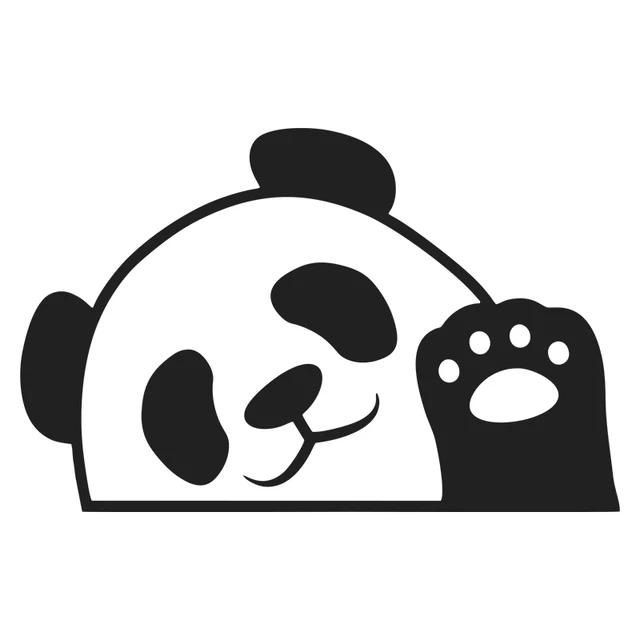 Peeking Panda Sticker On The Car Vinyl Decal Waterproof Decoration Car Stickers