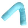 Nursing Pregnancy Pillow with Removable Cover PP Cotton Fully Filled Back Shoulder Neck Support Orthopedic V Pillow