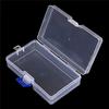 Plastic Clear Parts Storage Box Jewelry Craft Container Organizer Case