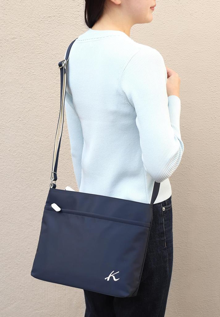 Kitamura Crossbody Shoulder Bag Sand 52521 Women's R-0702, Beige,