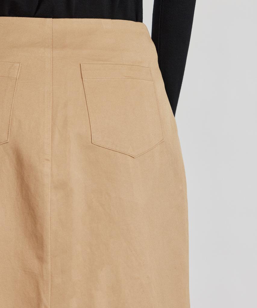 Itove Seoul Cargo Long Wrap Skirt Be