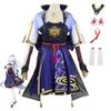 Game Genshin Impact Kamisato Ayaka Cosplay Costume Ayaka Outfit Fan Dress Wig Cosplay Anime for Halloween Role Play Comic Con