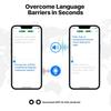 AI Translation Earbuds 3in1 Translator Earphones 144 Languages & Accents  8 Offline Translation HD Sound Quality Long Battery Life for Travel Business