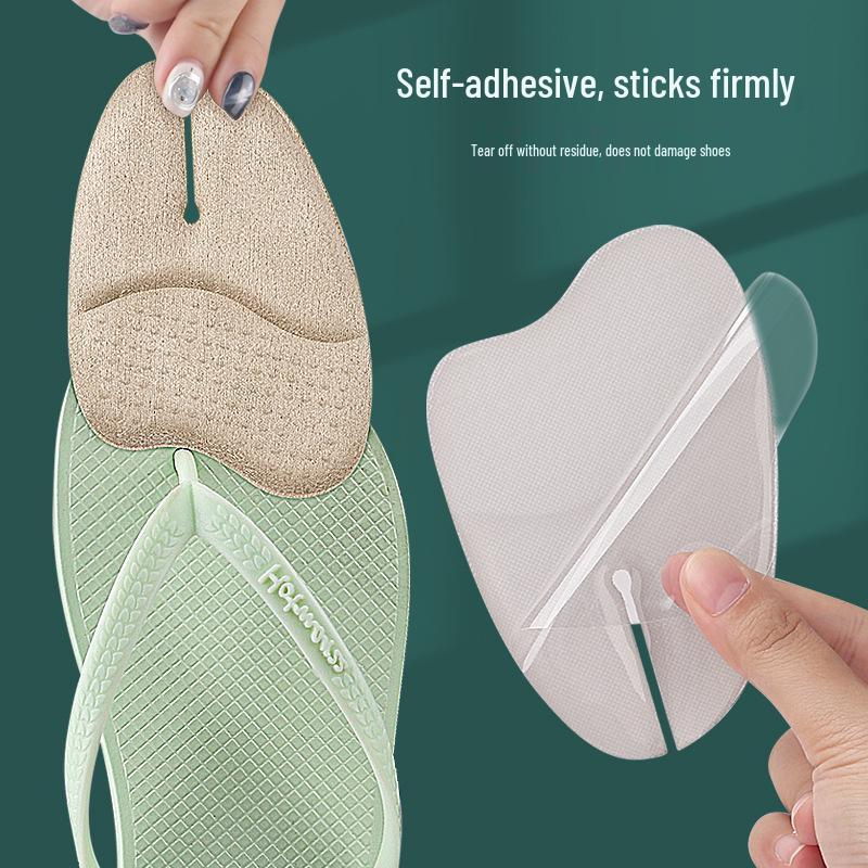 Invisible Non-Slip Shock-Absorbing Half-Sole Flip-Flop Sandal Pads