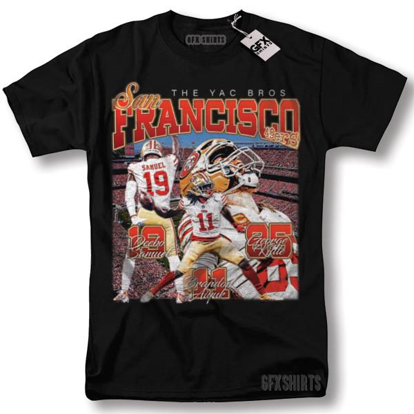 San Francisco 49ers Tee Shirt Deebo Samul, Brandon Aiyuk, George Kittle T-Shirt Unisex T-Shirt