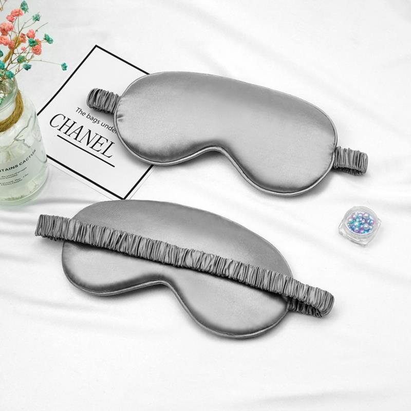 1Pc Eyeshade Sleeping Eye Mask Cover Eyepatch Solid Rest Relax Eye Shade