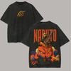 Naruto Modul Înțelept Nou Tricou Bărbați Spălare Acidoasă Imprimeu Spate Broasca Gamakichi Anime Grafic Bumbac Streetwear Konoha Vintage