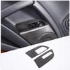Carbon Fiber Window Lift Switch Button Trim Frame For Mitsubishi ECLIPSE 2006-11