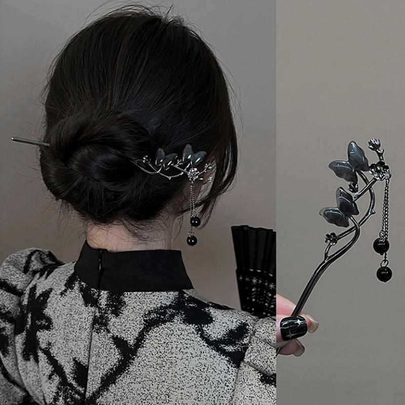 Ancient Vintage Chinese Hair Chopsticks Pearl Hair Stick For Women Ladies Hanfu Headdress Hairpin Jewelry Accessory