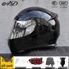 Bluetooth Smart Taillight Flip-Up Motorcycle Helmet for Men and Women - All-Season, Full Coverage for Electric and Off-Road Riding
