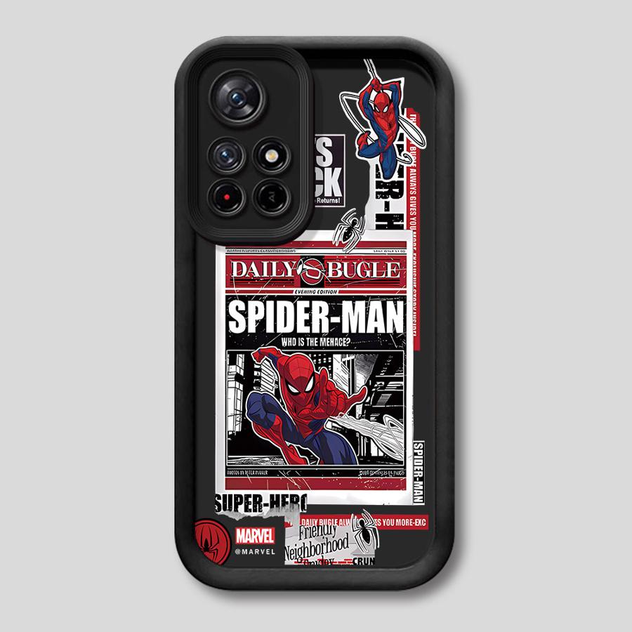 Marvel Spider-Man Softshell-Hülle für Redmi Note 11s 12s 13 14 Pro Plus 10 11 12 Pro