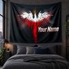 Personalized Tapestry Wall Hanging Poland Pattern Art Background Cloth