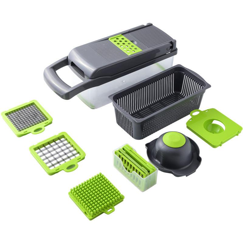 Multifunctional Kitchen Vegetable Cutter for Dicing Slicing Shredding Potatoes Cucumbers Fruits Vegetables Household Tool