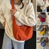 Umhängetasche für Damen mit verstellbarem Riemen, große Kapazität, Knödeltasche, Reißverschluss, Multi-Pocket-Design, Schultertasche für den täglichen Gebrauch