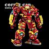 Superheroes Mecha DIY Building Blocks Movie Mech Hero 3D Model Armor Iron Robot MOC Bricks Toys For Adult Kid Boy Christmas Gift