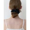 Airy Blooming Scrunch - Black