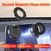 Vacuum Magnet Bracket Upgraded Version Multi-angles Adjustment Strong Magnetic Suck Design Foldable Car Navigation Phone Holder