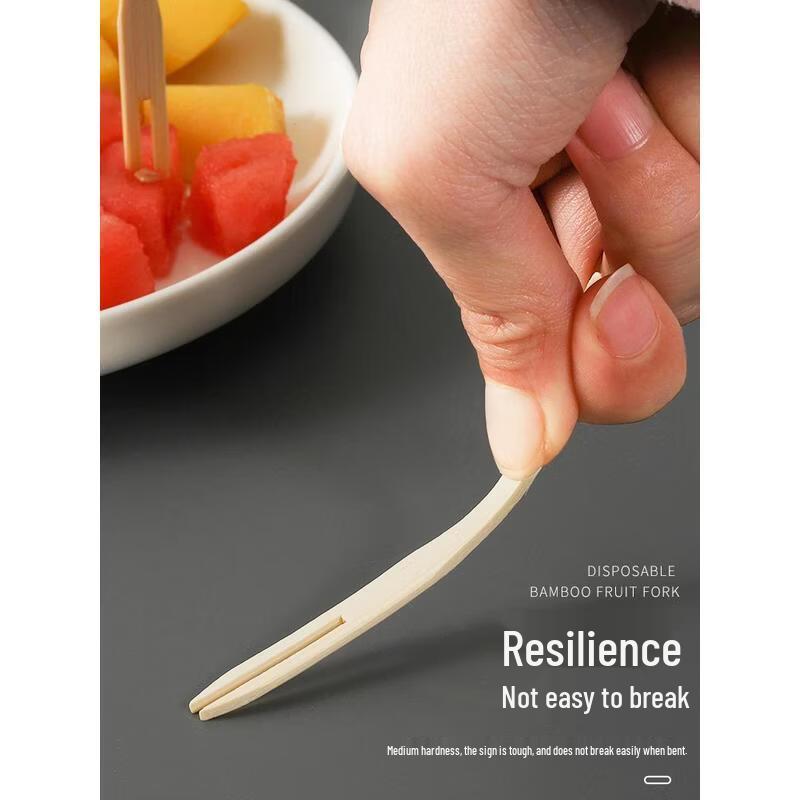 HANDUNYOU Disposable Fruit Forks