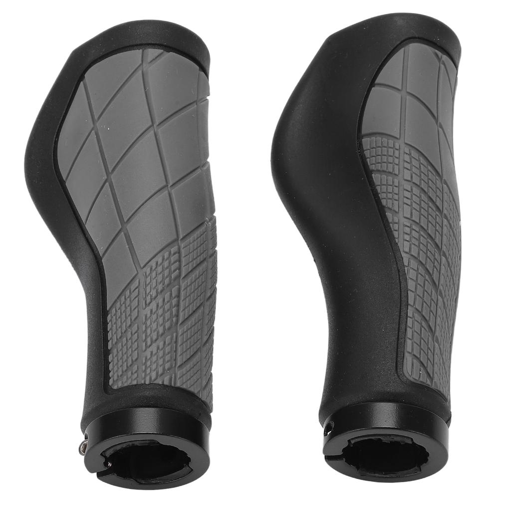 Bike Handle Handlebar Grips Mountain Bike Replacement Handlebar Grip with End   for Replacement Repair