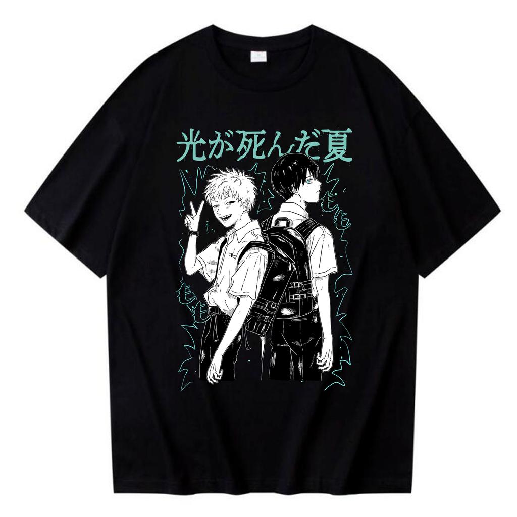 The Summer Hikaru Died Tshirts Anime Manga Tee Crew Neck Summer Harajuku T Shirt Women Men Cotton Clothes