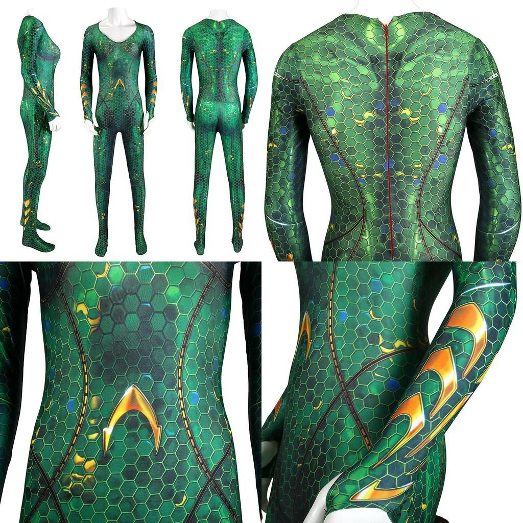 Mera Movie Aquaman Queen Cosplay Alliance Sea After Mae La Mera Hero Jumpsuit