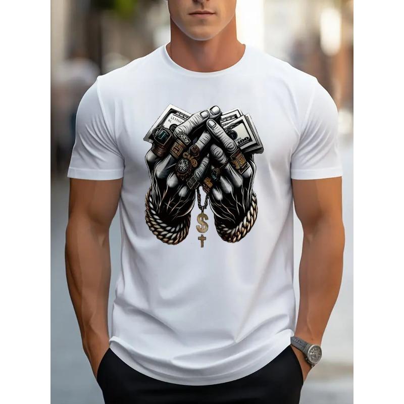 European sizes Mens TShirt Comfortable Crew Neck Casual ShortSleeves Soft Breathable Top Menswear Tshirt Summer Spring Streetwear