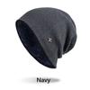 Unisex Solid Gorros Skullies Winter Warm Hat Men's Knitted Hat Thick Fleece Hat Casual Beanies