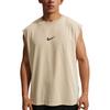 Nike Tanktops Herren Wüstenkhaki Rundhalsausschnitt Moderate Gerade Passform IH1976-253
