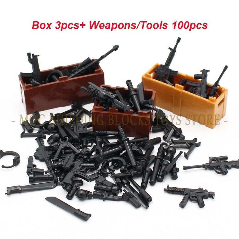 Military Base Prison Scene MOC Building Block Set Block Bricks Architectural Design Compatible Accessories Toys Playsets