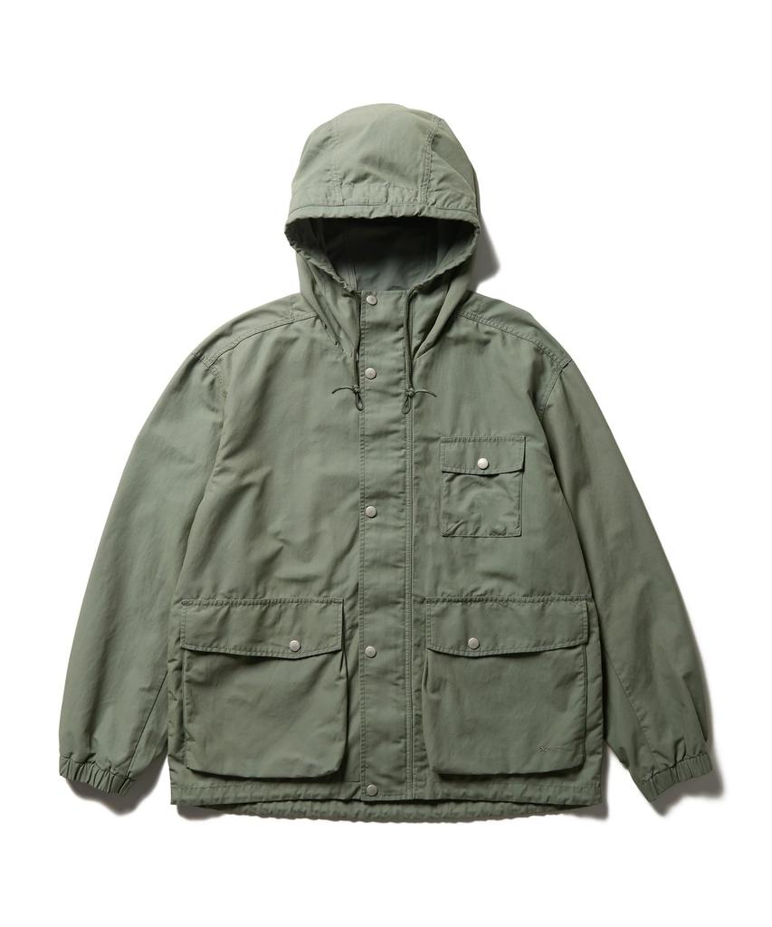 Snow Peak Light Dobby Cloth Parka Hoodie FOLIAGE M JK-26SU009 (Men's/Women's)