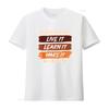 Black History Month T Shirt Live Learn Make It 365 Days vintage Washed Top For Everyday Wear homme graphic Casual Soft
