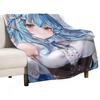 Yukihana Lamy Winter Throw Blanket Christmas Decoration Sleeping Bag Fashion Sofas Decorative Throw Blankets