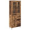 Highboard Reclaimed Wood 69.5 X 34 X 90 Cm Particle Board