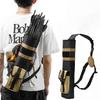 New Archery Lightweight Back Arrow Quiver MultiFunction Foldable Compact Hip Arrows Bag with Molle System Pocket Hanged for Hunt